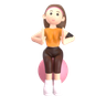 yoga instructor 3ds