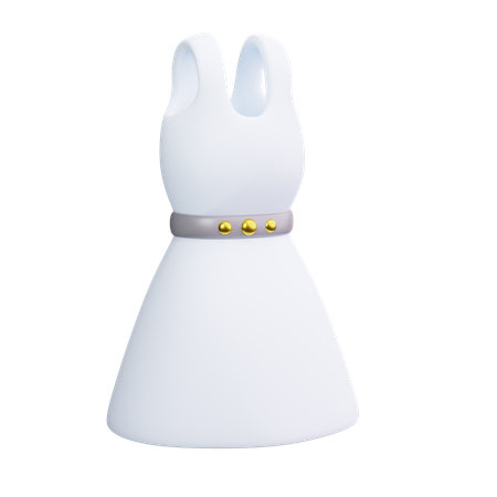 Woman Dress  3D Icon