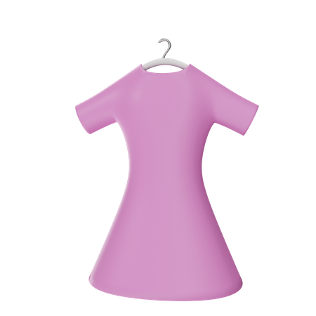 Woman Dress  3D Icon