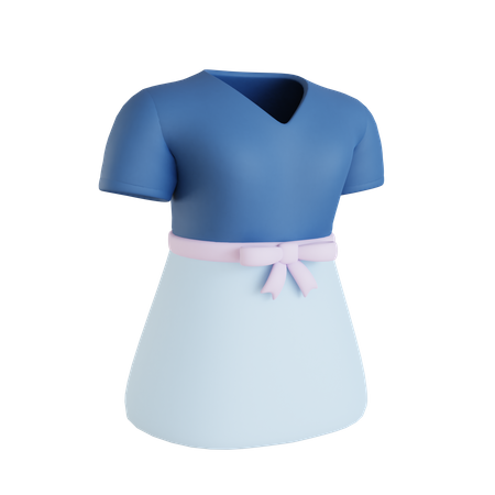 Woman Dress  3D Icon