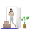 graphics of moving house
