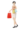 Woman Holding Shopping Bags