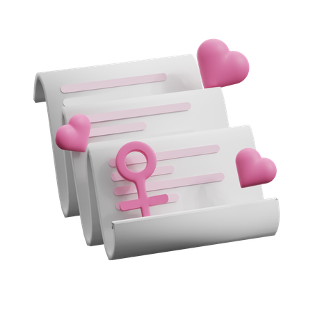 Woman Right  3D Icon