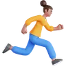 Woman Running