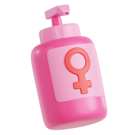 Woman Soap  3D Icon