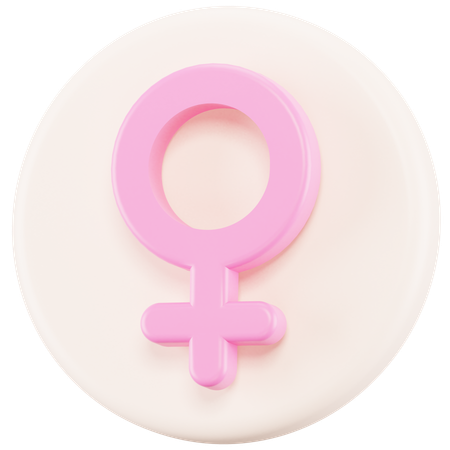 Woman Symbol  3D Icon