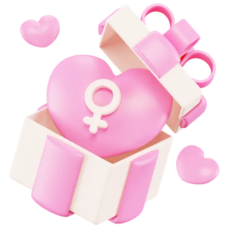 Womans Day Gift  3D Icon