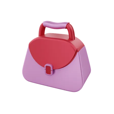 Woman's purse  3D Icon