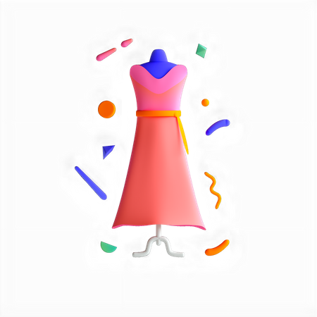 Women Clothing  3D Icon