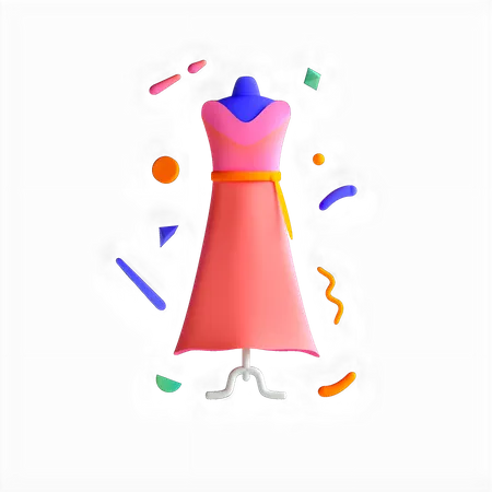 Women Clothing  3D Icon