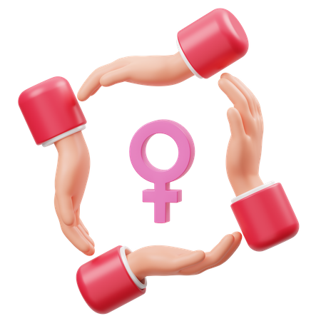 Women Empowerment  3D Icon