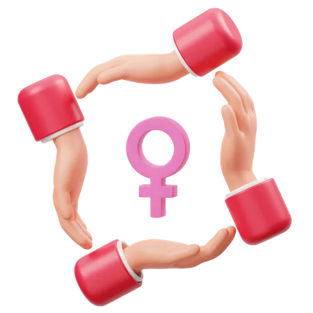 Women Empowerment  3D Icon