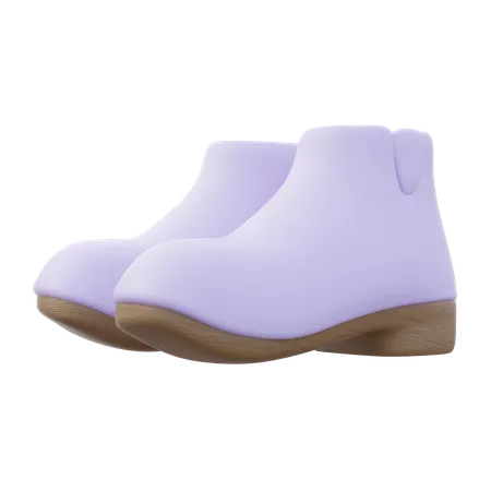 Women Everyday boots  3D Icon