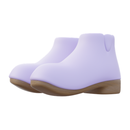 Women Everyday boots  3D Icon