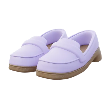 Women Loafers  3D Icon