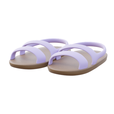 Women Sandals  3D Icon