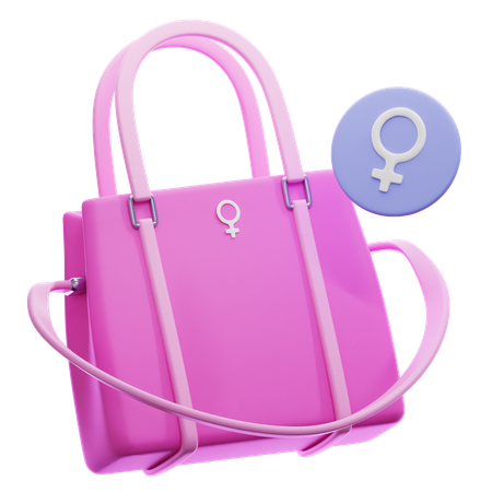 Womens Bag  3D Icon