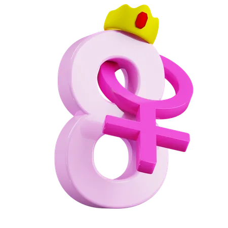 Womens Day  3D Icon