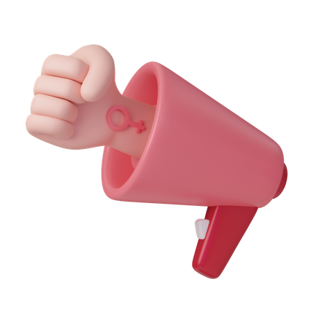 Womens Day Announcement  3D Icon