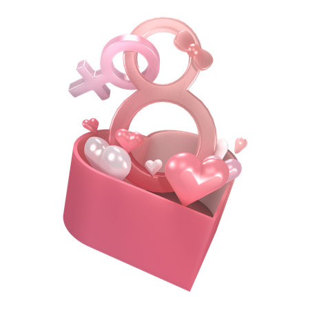 Women's Day Gift  3D Icon