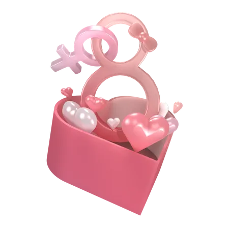 Women's Day Gift  3D Icon