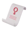 Womens Rights Scroll