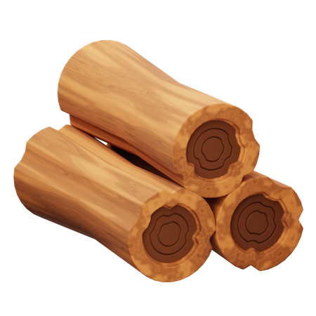 Wood  3D Icon