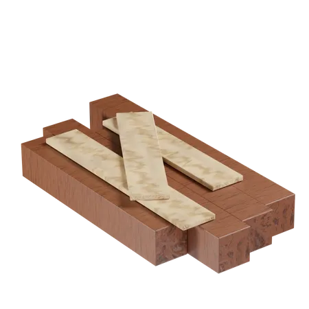 Wood  3D Icon