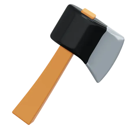 Wood Axe  3D Icon