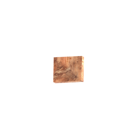 나무 블록 벽돌 모양  3D Icon