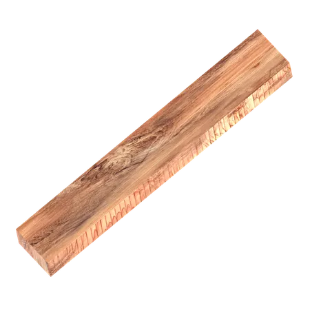 나무 블록 벽돌 모양  3D Icon