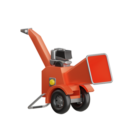 Wood Chipper  3D Icon