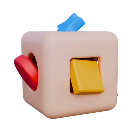 Wood Educational Toy  3D Icon