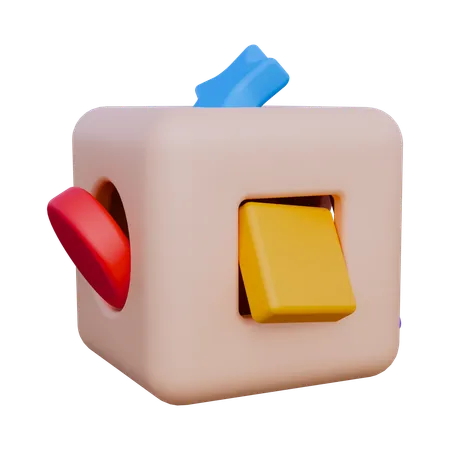 Wood Educational Toy  3D Icon