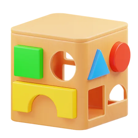 Wood Educational Toy  3D Icon