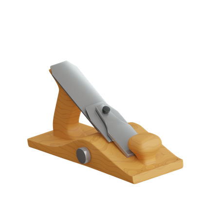 Wood Plane  3D Icon