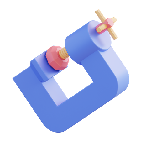 Wood Pressing Tool  3D Icon