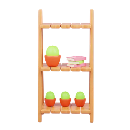 Wood Rack  3D Icon