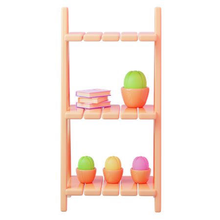 Wood Rack  3D Icon