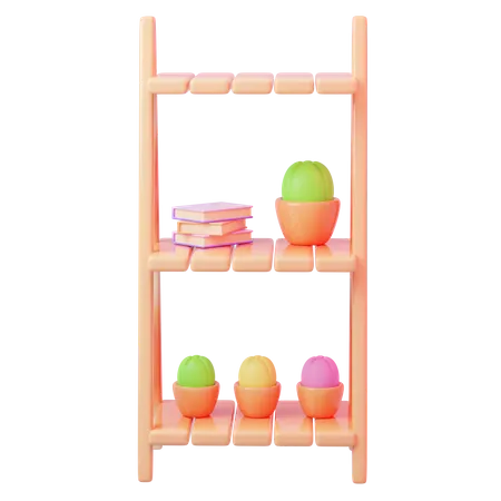 Wood Rack  3D Icon