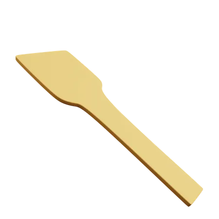 Wood Spoon  3D Illustration