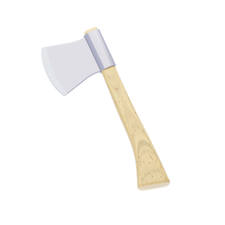 Wooden Axe  3D Icon