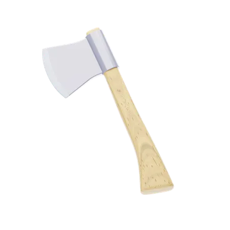 Wooden Axe  3D Icon
