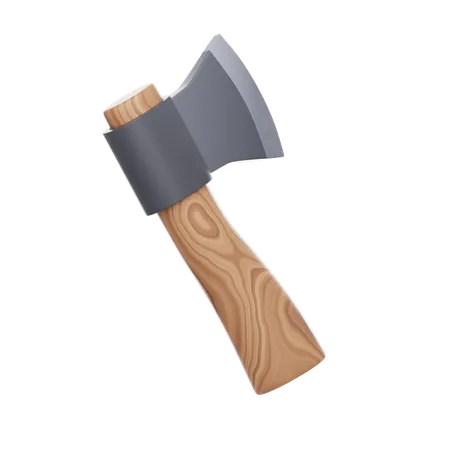 Wooden Axe  3D Icon