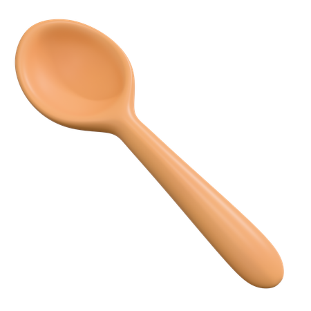 Wooden Ladle  3D Icon