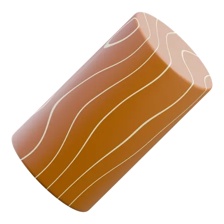Wooden Log  3D Icon