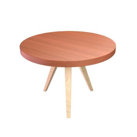 Wooden Table  3D Icon