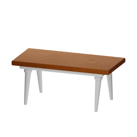 Wooden Table  3D Icon