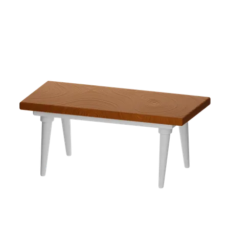 Wooden Table  3D Icon