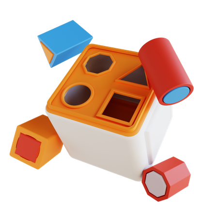 Wooden Toy  3D Icon